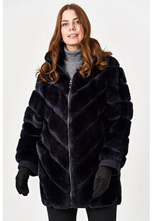 Шуба из меха кролика рекс Virtuale Fur Collection 362085
