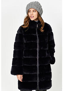 Шуба из меха кролика Virtuale Fur Collection 362079