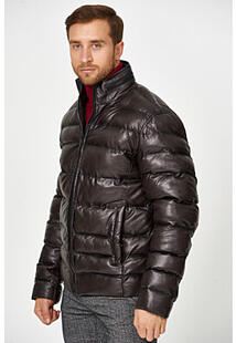 Утепленная кожаная куртка Urban Fashion for Men 360707