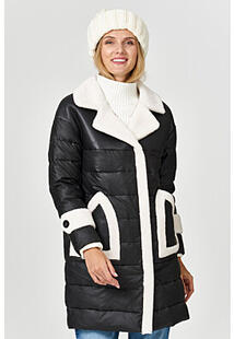 Утепленная куртка с отделкой овечьей шерстью Virtuale Fur Collection 360345