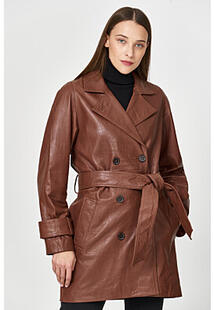 Куртка из натуральной кожи с тиснением La Reine Blanche 356977