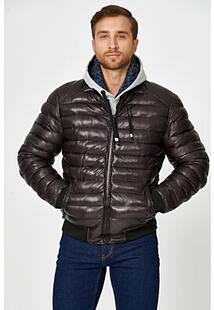 Утепленная кожаная куртка Urban Fashion for Men 356733