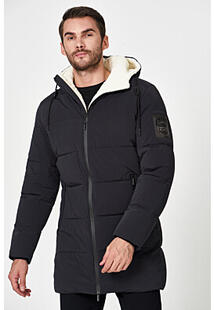 Утепленная куртка с отделкой меховой тканью Urban Fashion for Men 356704