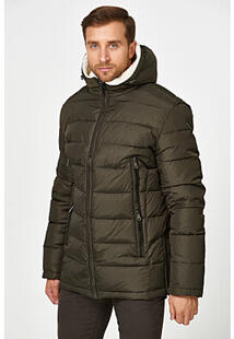 Утепленная куртка с отделкой меховой тканью Urban Fashion for Men 356706