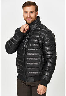 Утепленная кожаная куртка Urban Fashion for Men 355541