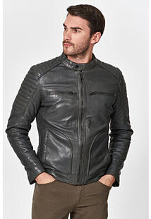 Утепленная кожаная куртка Urban Fashion for Men 351818