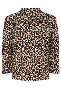 Блузка с леопардовым принтом QS by s.Oliver 353206