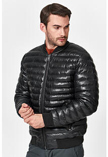 Стеганая кожаная куртка Urban Fashion for Men 342721