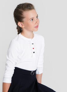 Трикотажная блузка для девочек O`Stin 181409920299