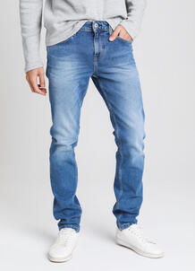 Зауженные джинсы из переработанного хлопка O`Stin 177350170299