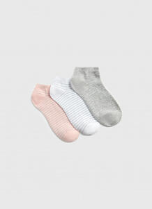 Комплект коротких носков с люрексными полосками O`Stin 177330940299