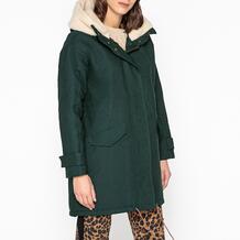 Пальто длинное с капюшоном WOOD GIRL Sessun 350125492