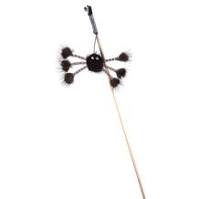 Дразнилка для кошек GoSi Норковый паук на веревке, 5х70 см 10814225
