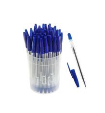 Ручка шариковая Стамм с синим стержнем на масляной основе 10474418