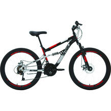 Altair, Велосипед Mtb Fs 24 disc 15" черный/красный Альтаир 12915910