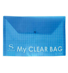 Папка-конверт А5 Sponsor My clear bag с кнопкой 6021919
