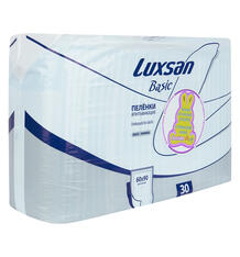 Пеленки Luxsan Basic/Norma одноразовые 60 х 90 см, 30 шт 501320