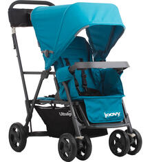 Прогулочная коляска Joovy Caboose Ultralight Graphite, цвет: голубой 