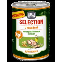 Влажный корм Solid Natura Selection, индейка, 340 г 11895946