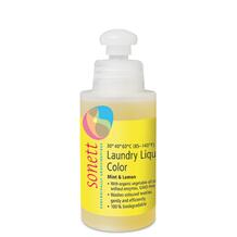 Средство Sonett жидкое для стирки цветных тканей экологические чистое органическое Мята и Лимон, 120 мл 11596408