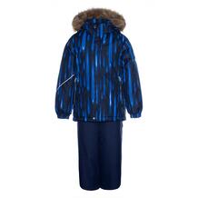 Комплект куртка/полукомбинезон Huppa Dante 1, цвет: синий 11876320
