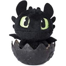 Мягкая игрушка Dragons Дракон в чёрном яйце 12287236