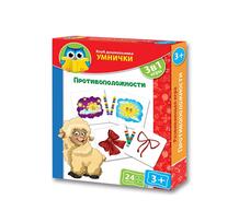 Игра Vladi Toys КД Умнички Противоположности 7393087