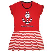 Платье Счастливая малинка, цвет: красный 12085030