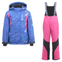 Комплект куртка/брюки AtPlay, цвет: синий/розовый 11664286