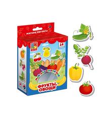 Настольная игра Vladi Toys Мой маленький мир Овощи-фрукты 10297457
