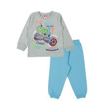 Пижама джемпер/брюки Cherubino, цвет: серый 11363608