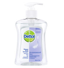 Жидкое мыло Dettol С глицерином антибактериальное, 250 мл 2987627