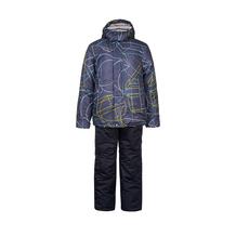 Комплект куртка/полукомбинезон Oldos, цвет: серый 11653528