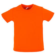 Футболка Веселый супер зайчонок, цвет: оранжевый 12208468