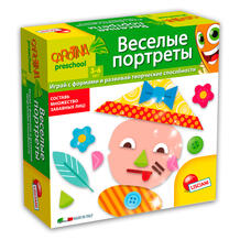 Обучающая настольная игра Lisciani Carotina preschool Веселые портреты 7207681