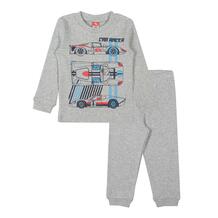 Пижама джемпер/брюки Cherubino, цвет: серый 11363704