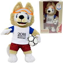 Мягкая игрушка 2018 FIFA World Cup Russia™ плюшевый Zabivaka 24 см 8877775