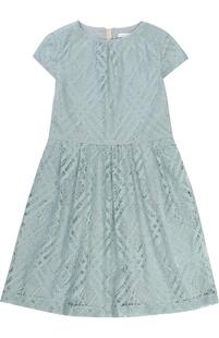 Платье-миди с кружевной отделкой Burberry 2275702