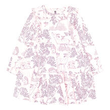 Платье Crockid Лесная сказка, цвет: розовый 11919208
