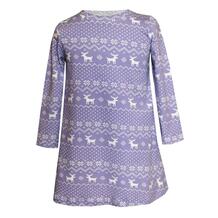 Платье Котмаркот Скандинавские узоры, цвет: фиолетовый 12119080