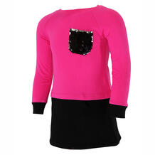 Платье Mirdada, цвет: розовый/черный Мирдада 11907106