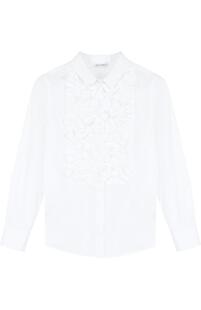 Хлопковая блуза с бантами Dolce&Gabbana 2558263