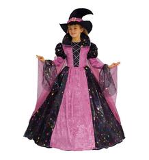 Карнавальный костюм Winter Wings Ведьмочка платье/головной убор, цвет: розовый/черный 10158153