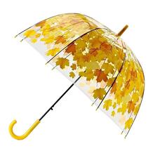 Зонт Желтые листья полуавтомат Мультидом 11596120