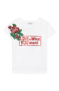Хлопковая футболка Dolce&Gabbana 7868517