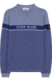 Пуловер джерси в полоску Stone Island 2728738