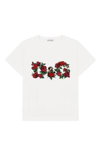 Хлопковая футболка Dolce&Gabbana 7939196
