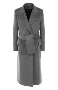 Кашемировое пальто с широким поясом Tom Ford 2182426