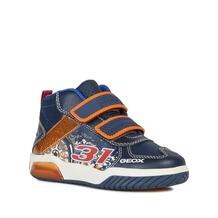 Ботинки Geox, цвет: синий/оранжевый 11059814
