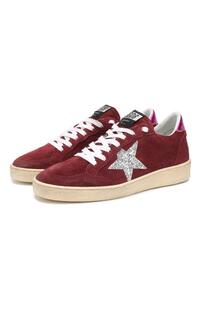 Замшевые кеды Ball Star GOLDEN GOOSE DELUXE BRAND 8072868